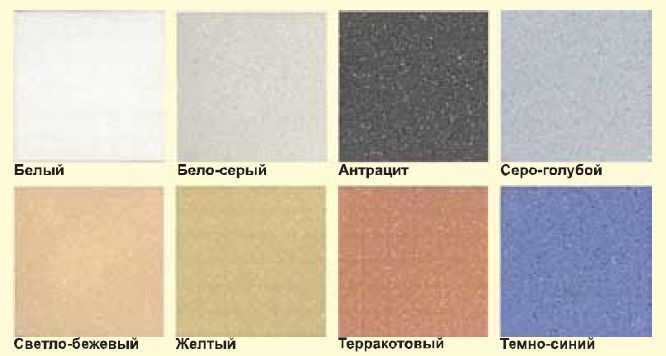 Цвета серии KaroGrip Interbau. Бассейновая плитка Цвета серии KaroGrip Interbau. Бассейновая плитка